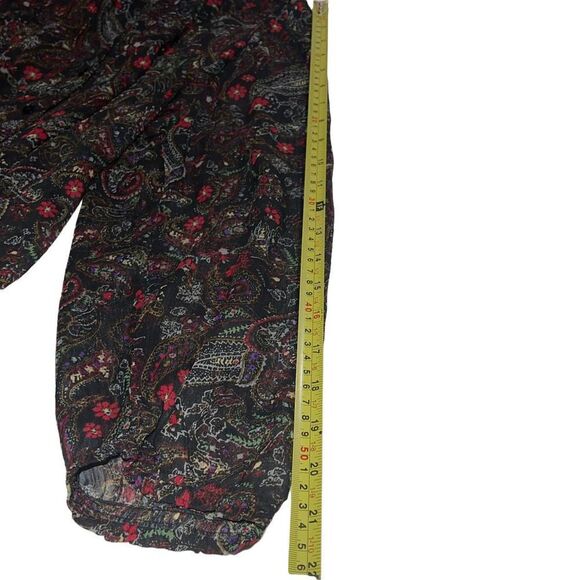 Kim Rogers Paisley Sheer Blouse - Size Small - Picture 5 of 7
